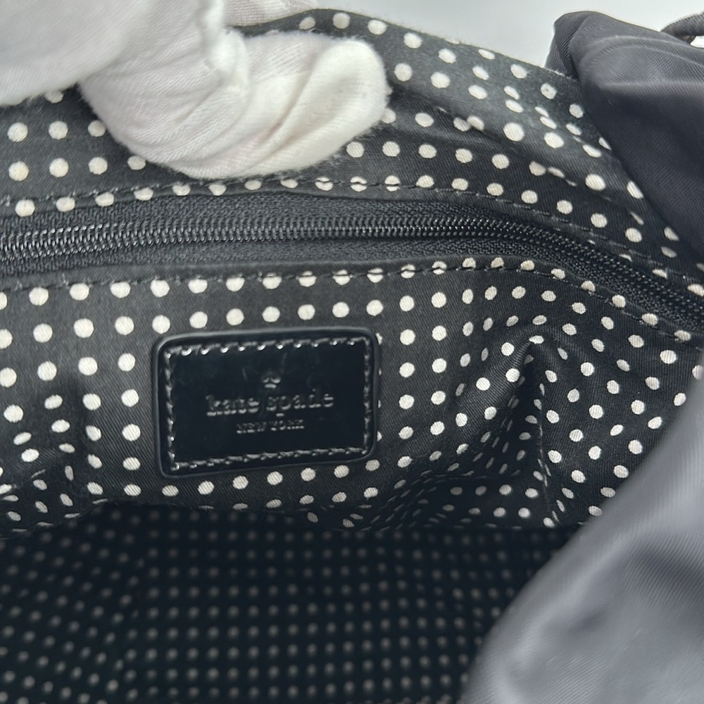 Kate Spade Medium Backpack- Black - Picture 11 of 15